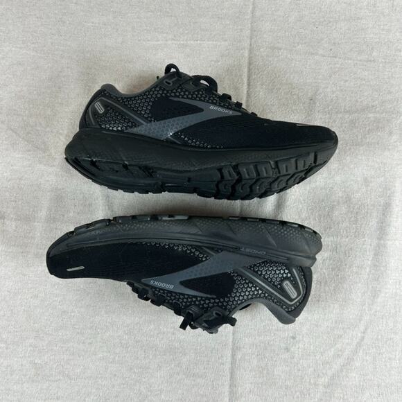 Brooks Womens Black Ghost Running Shoes Size 8.5 B Standard Athletic Sneakers - Picture 4 of 9